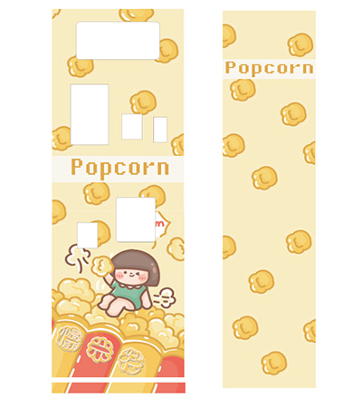 DLight popcorn vending machine