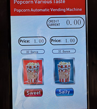 popcorn machine walmart in store